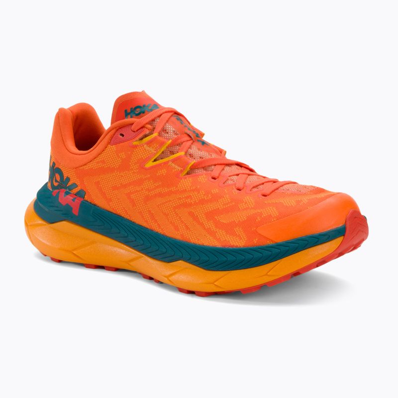 Scarpe da corsa da uomo HOKA Tecton X arancio cachi/giallo radiante