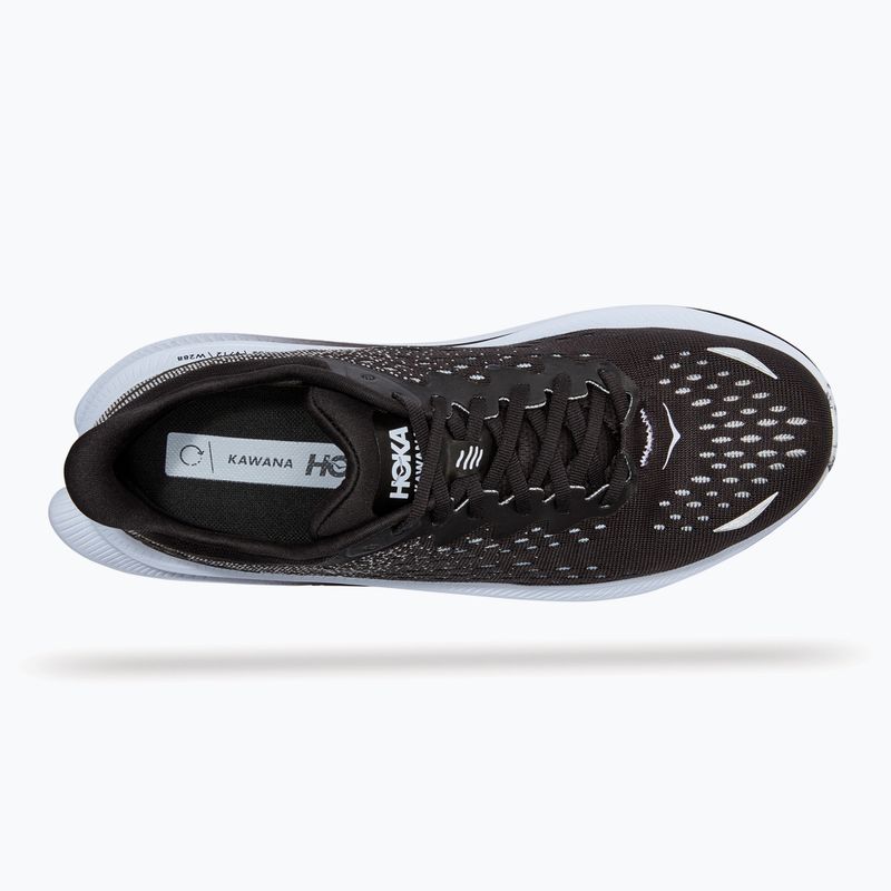 Scarpe da corsa da uomo HOKA Kawana nere/bianche 8