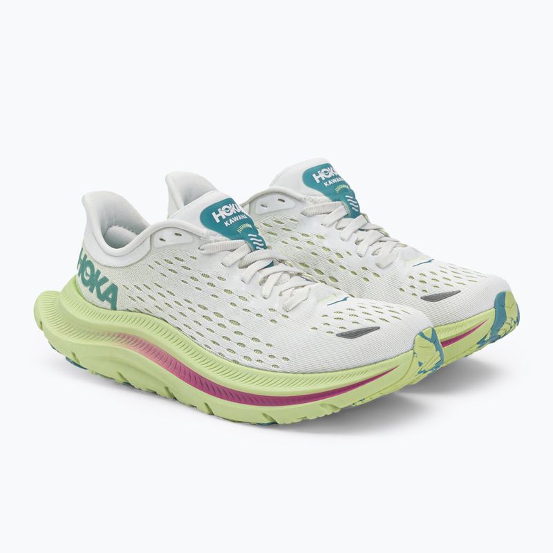 Scarpe da corsa da donna HOKA Kawana blanc de blanc/butterfly 4