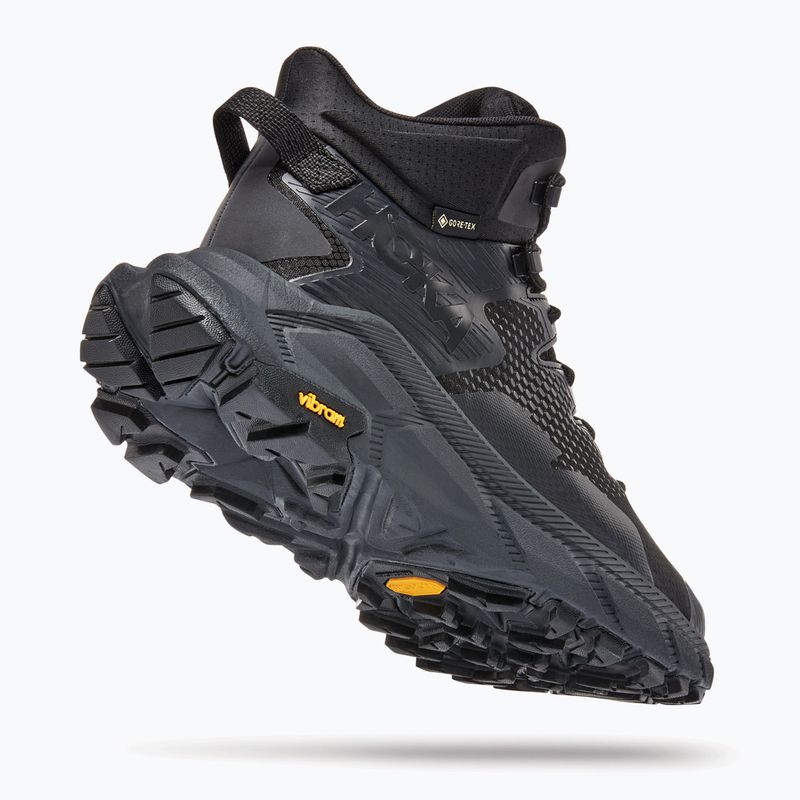 Scarpe da trekking da uomo HOKA Trail Code GTX nero/vena 5