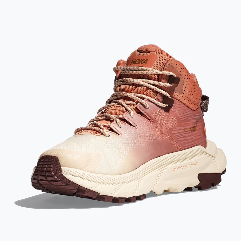 Scarpe da trekking da donna HOKA Trail Code GTX, cotte al sole/panettone 10