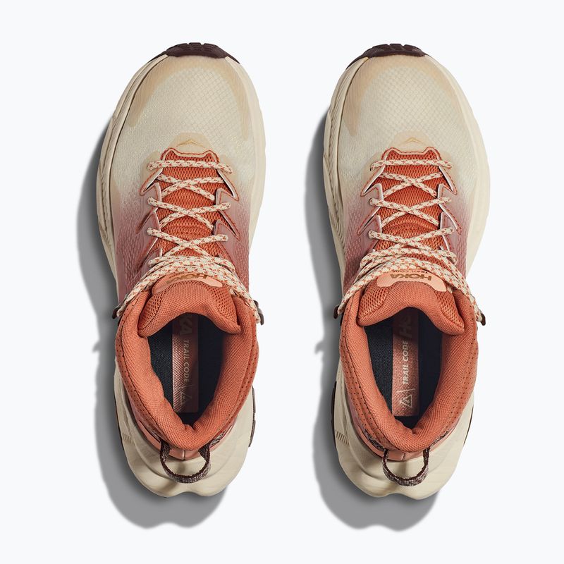 Scarpe da trekking da donna HOKA Trail Code GTX, cotte al sole/panettone 11