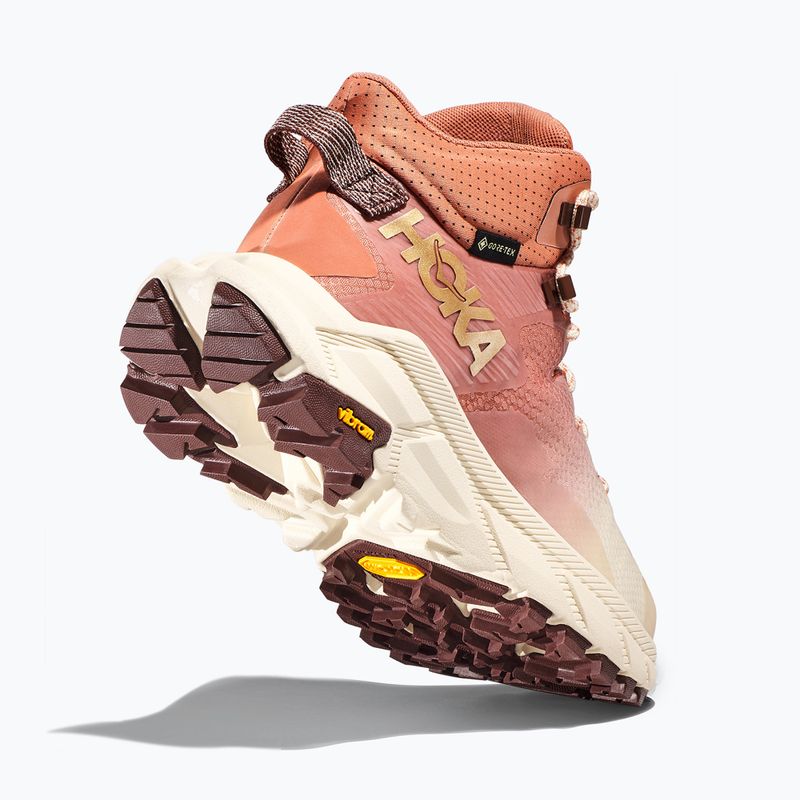 Scarpe da trekking da donna HOKA Trail Code GTX, cotte al sole/panettone 13