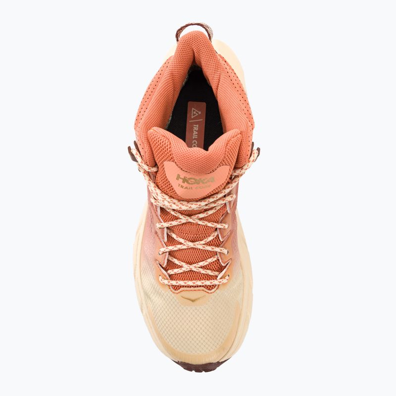 Scarpe da trekking da donna HOKA Trail Code GTX, cotte al sole/panettone 6