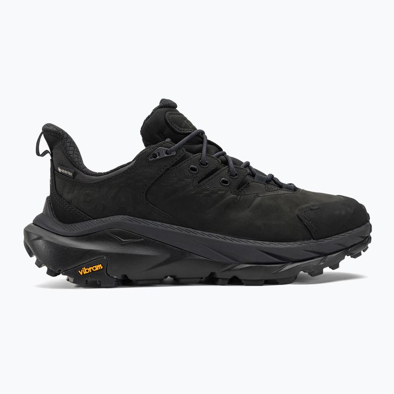 Scarpe da trekking da uomo HOKA Kaha 2 Low GTX nero/nero 2