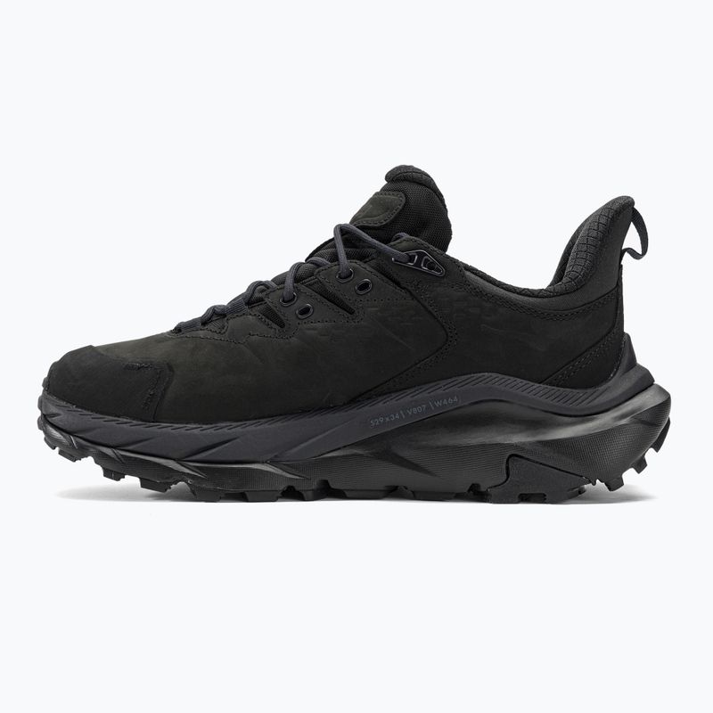 Scarpe da trekking da uomo HOKA Kaha 2 Low GTX nero/nero 10