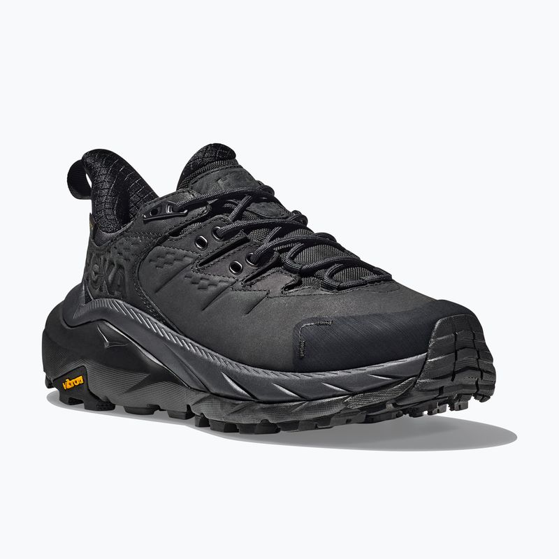 Scarpe da trekking da uomo HOKA Kaha 2 Low GTX nero/nero 11