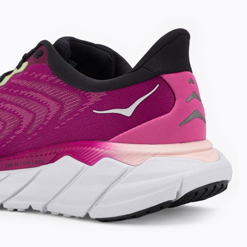Scarpe da corsa da donna HOKA Arahi 6 festival fucsia/ibis rose 10