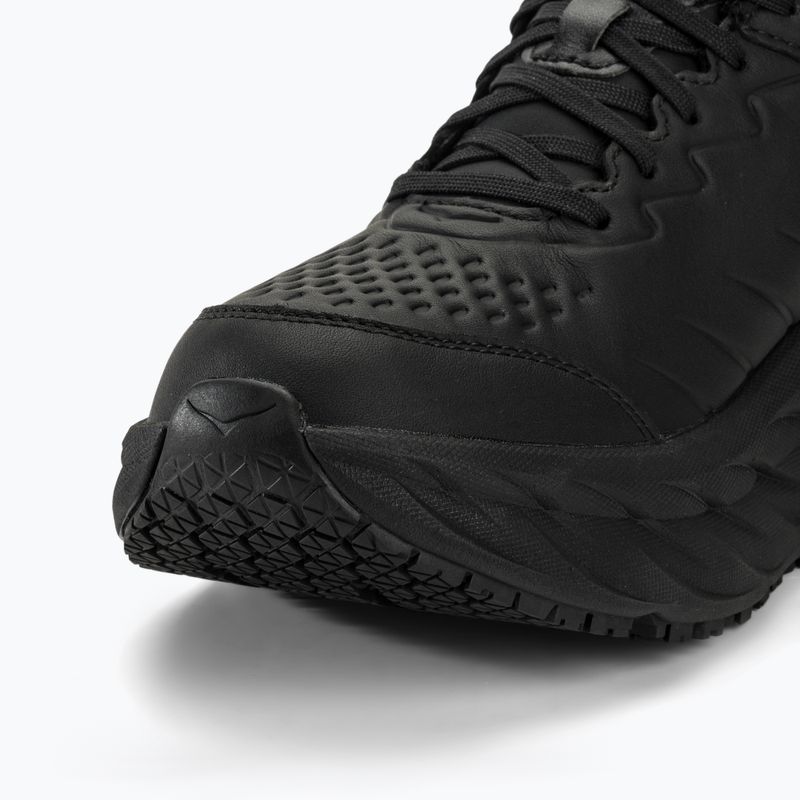 Scarpe da corsa da uomo HOKA Bondi SR Wide nero/nero 7