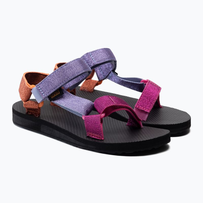 Sandali Teva da donna Original Universal rosa metallizzato multi 5