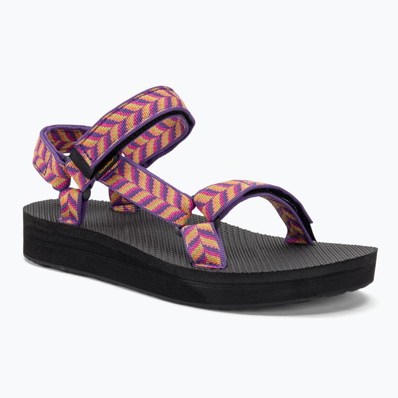 Sandali Teva Midform Universal da donna con palazzo imperiale geometrico retrò