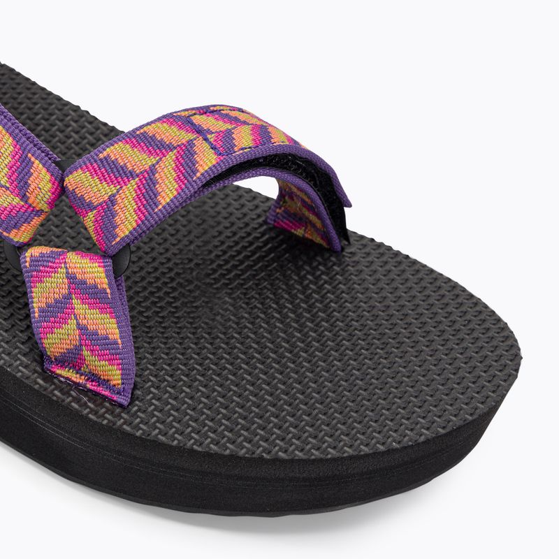 Sandali Teva Midform Universal da donna con palazzo imperiale geometrico retrò 7