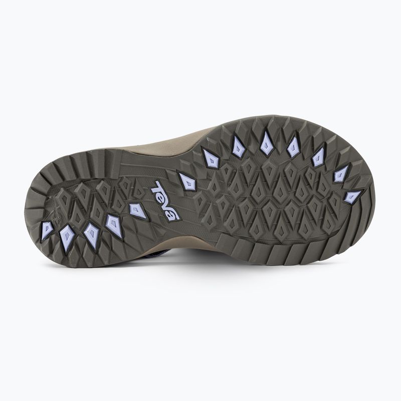 Sandali Teva Terra Fi Lite Suede da donna impressione viola 4