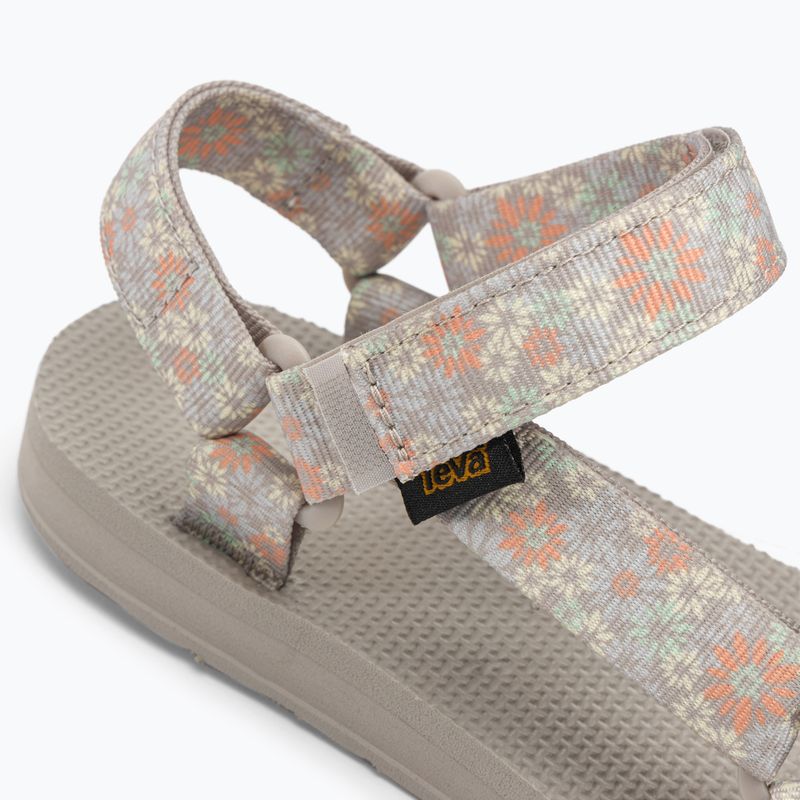 Sandali Teva Original Universal Wildflower da donna giallo pastello/arancio 8