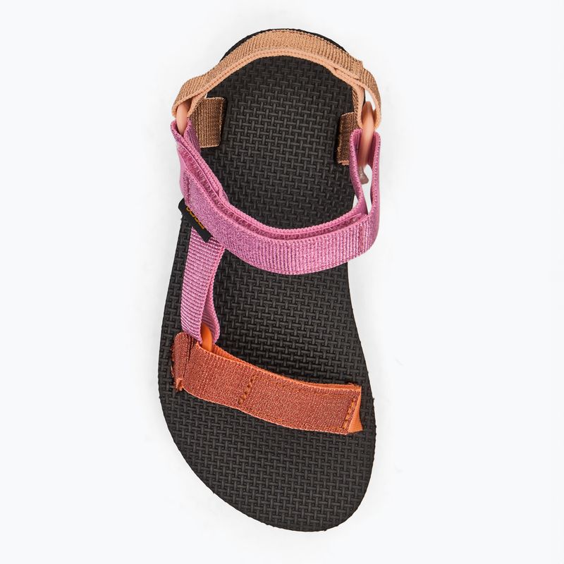 Teva Midform Universal Metallic pink metallic multi sandali per bambini 5