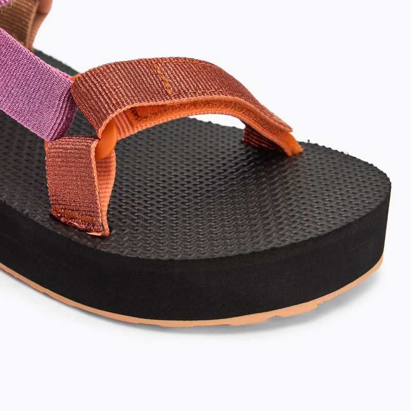 Teva Midform Universal Metallic pink metallic multi sandali per bambini 7