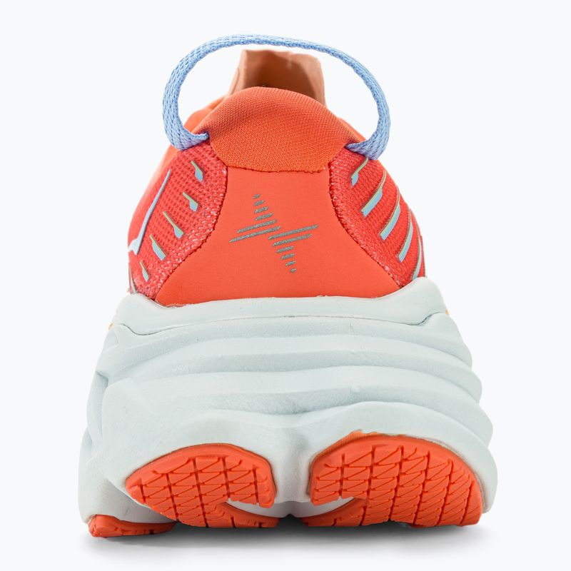 Scarpe da corsa da donna HOKA Bondi X caellia/peach parfait 8