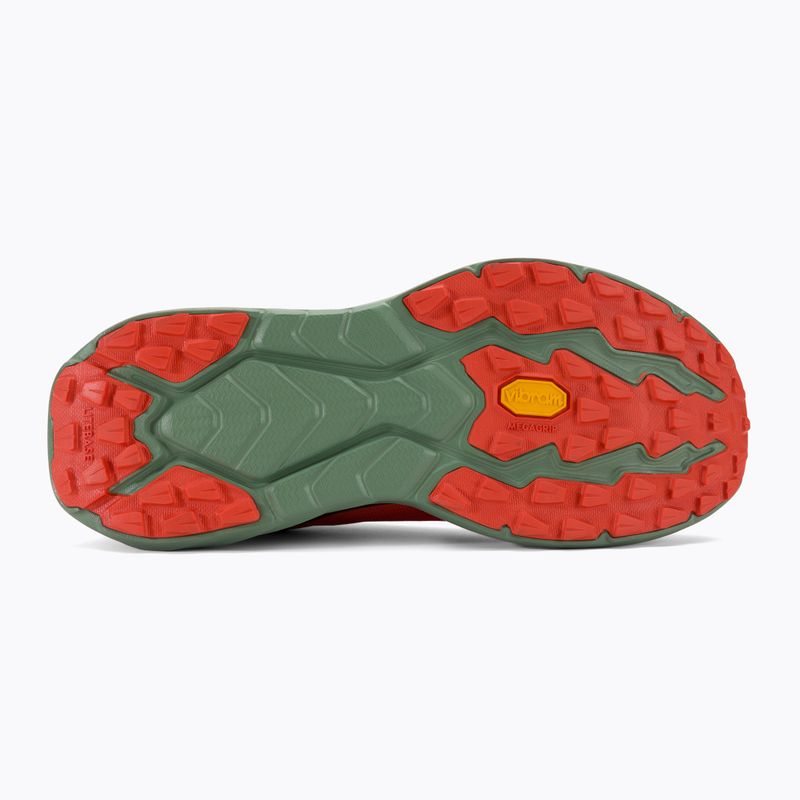 Scarpe da corsa da uomo HOKA Zinal fiesta/nero oliva 5