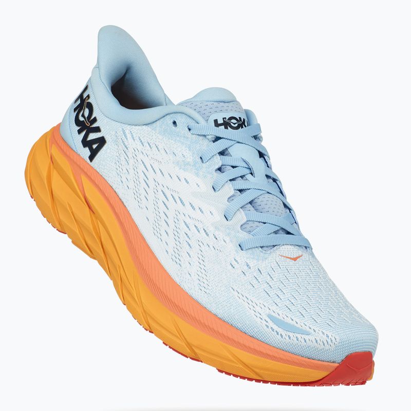 Scarpe da corsa da donna HOKA Clifton 8 Wide summer song/ice flow 8