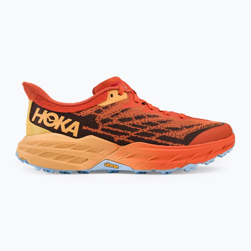 Scarpe da corsa da uomo HOKA Speedgoat 5 puffin's bill/giallo ambra 2