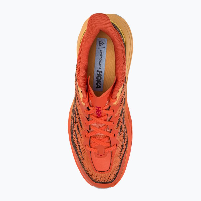 Scarpe da corsa da uomo HOKA Speedgoat 5 puffin's bill/giallo ambra 5