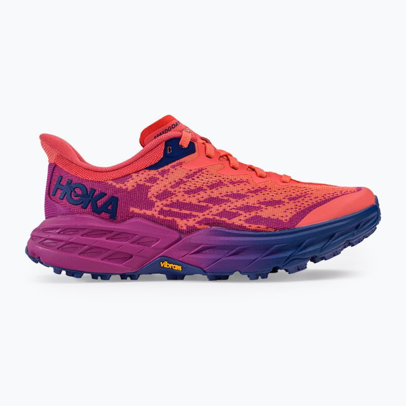 Scarpe da corsa da donna HOKA Speedgoat 5 festival fucsia/camelia 2