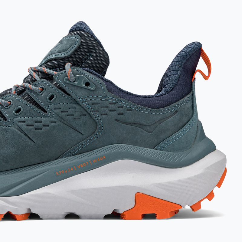 Scarpe da trekking da uomo HOKA Kaha 2 Low GTX blu folletto/nebbia di porto 10