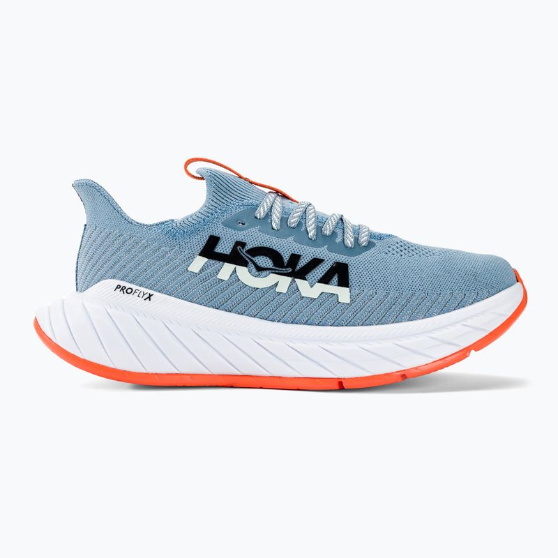 Scarpe da corsa da uomo HOKA Carbon X 3 mountain spring/puffin's bill 2