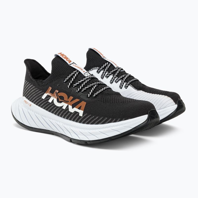 Scarpe da corsa da uomo HOKA Carbon X 3 nero/bianco 3