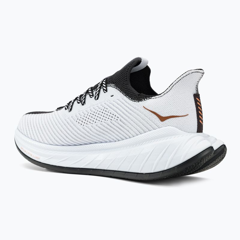 Scarpe da corsa da uomo HOKA Carbon X 3 nero/bianco 10