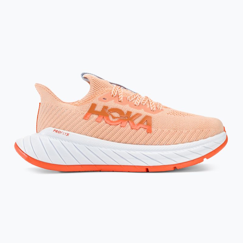 Scarpe da corsa da donna HOKA Carbon X 3 peach parfait/summer song 3