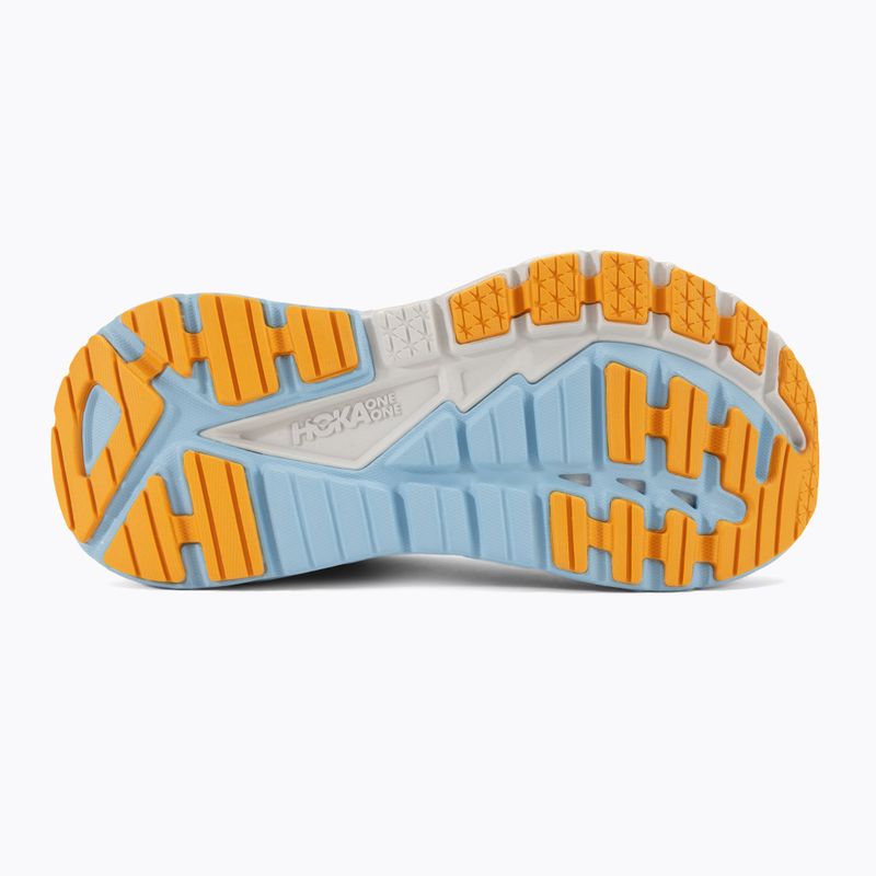 Scarpe da corsa da donna HOKA Gaviota 4 shell parfait coral/peach 5