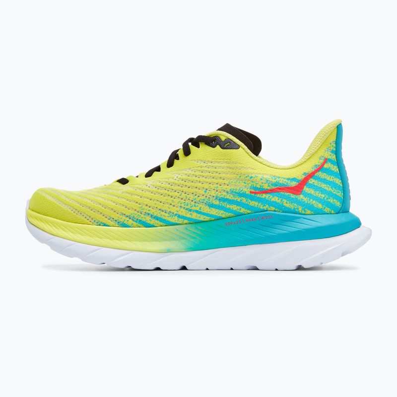 HOKA Mach 5 scarpe da corsa uomo sera primula/blu scuba 8