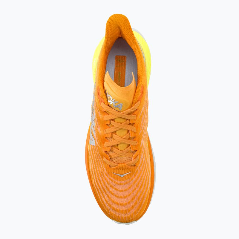 Scarpe da corsa da uomo HOKA Mach 5 giallo arancio radioso 7