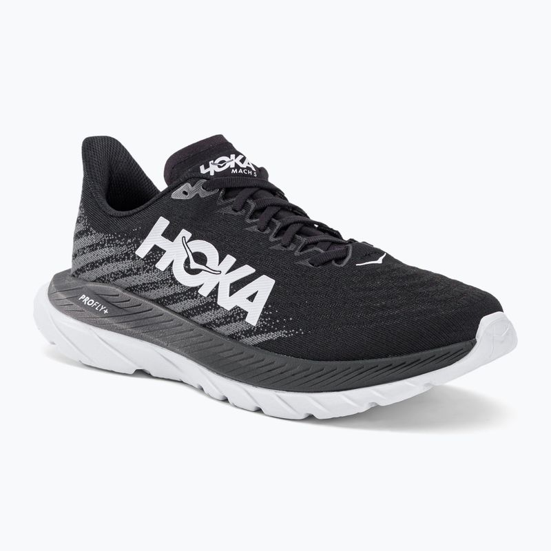 Scarpe da corsa da uomo HOKA Mach 5 nero/castano