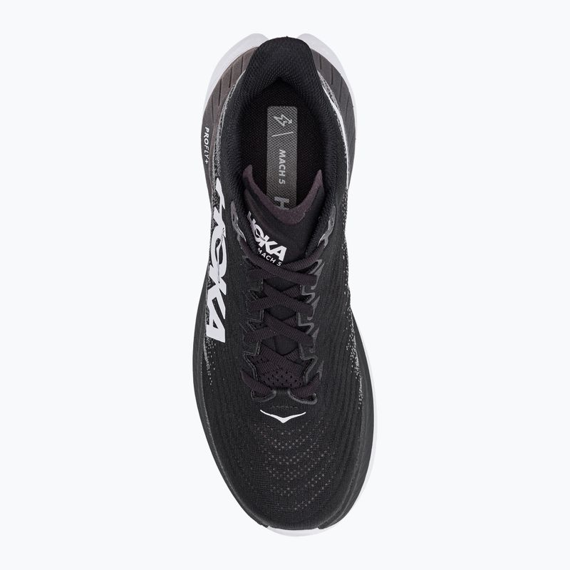 Scarpe da corsa da uomo HOKA Mach 5 nero/castano 5