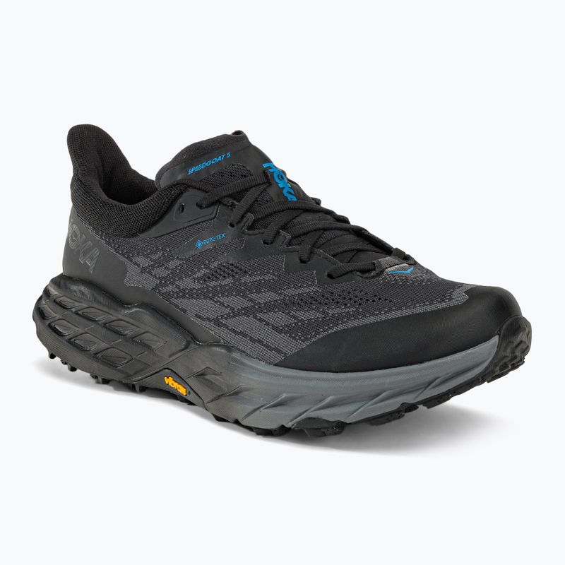 Scarpe da corsa da uomo HOKA Speedgoat 5 GTX nero/nero