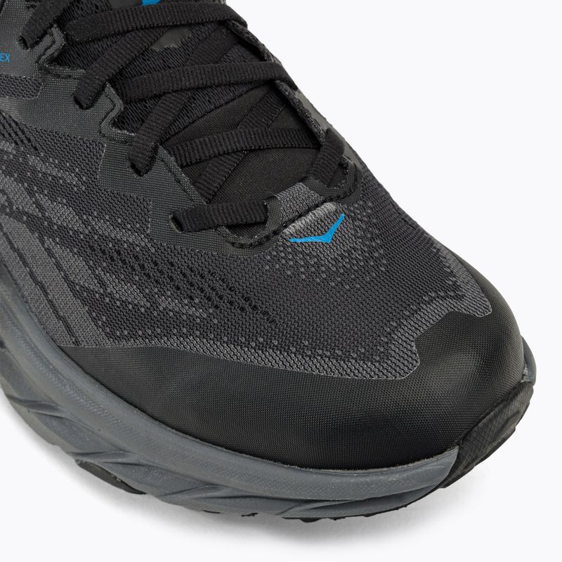 Scarpe da corsa da uomo HOKA Speedgoat 5 GTX nero/nero 7