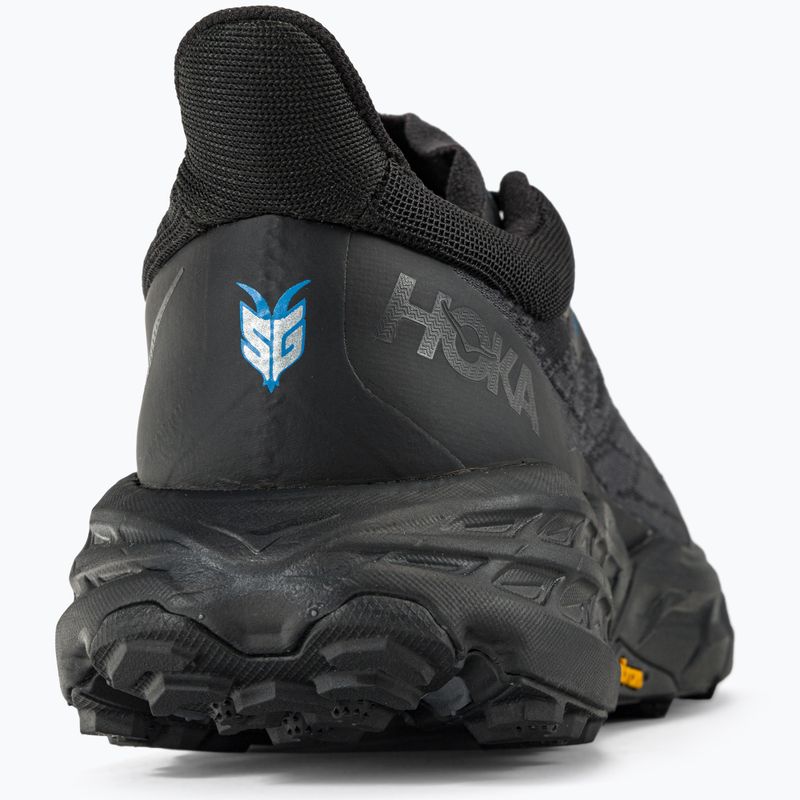 Scarpe da corsa da uomo HOKA Speedgoat 5 GTX nero/nero 9