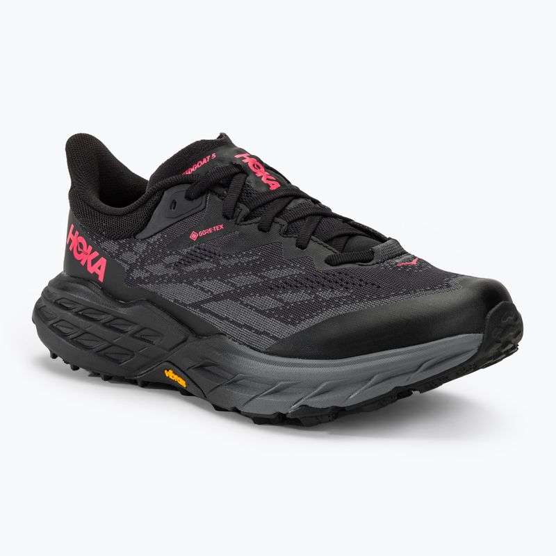 Scarpe da corsa da donna HOKA Speedgoat 5 GTX nero/nero