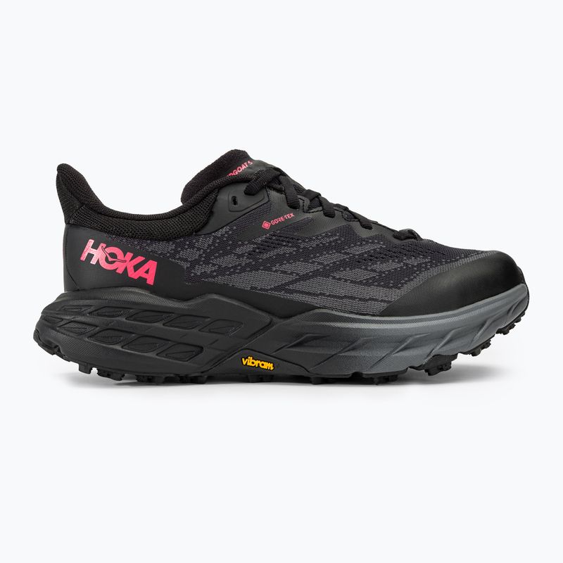 Scarpe da corsa da donna HOKA Speedgoat 5 GTX nero/nero 2
