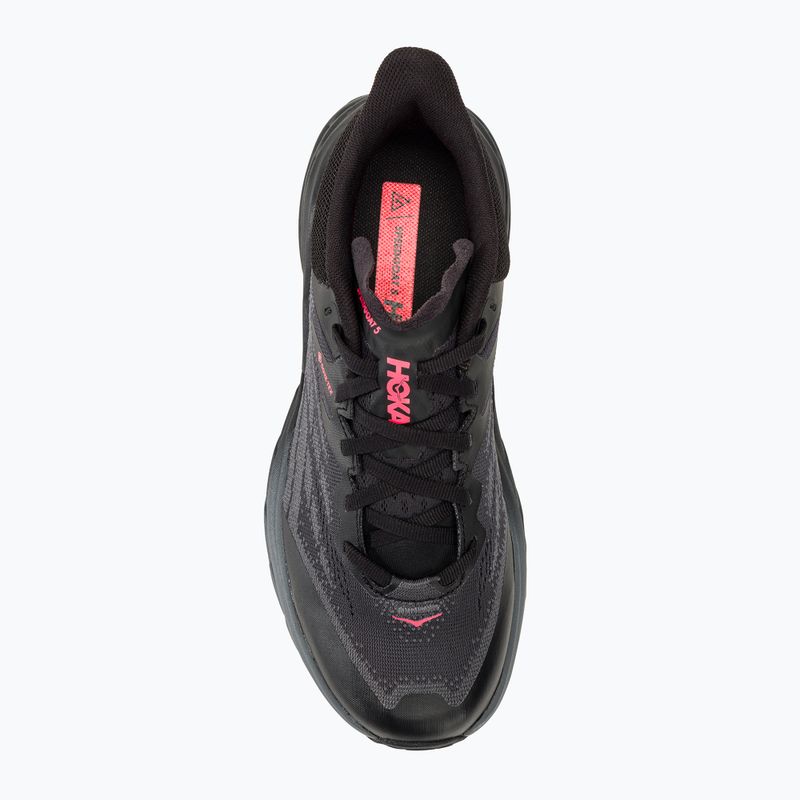 Scarpe da corsa da donna HOKA Speedgoat 5 GTX nero/nero 5