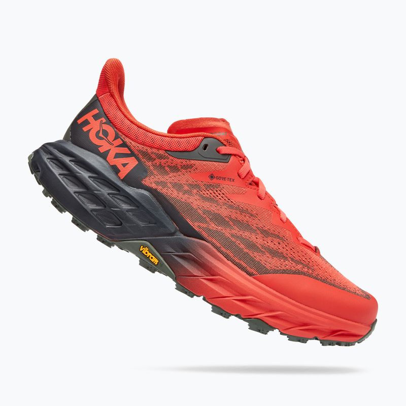 Scarpe da corsa da uomo HOKA Speedgoat 5 GTX fiesta/thyme 12