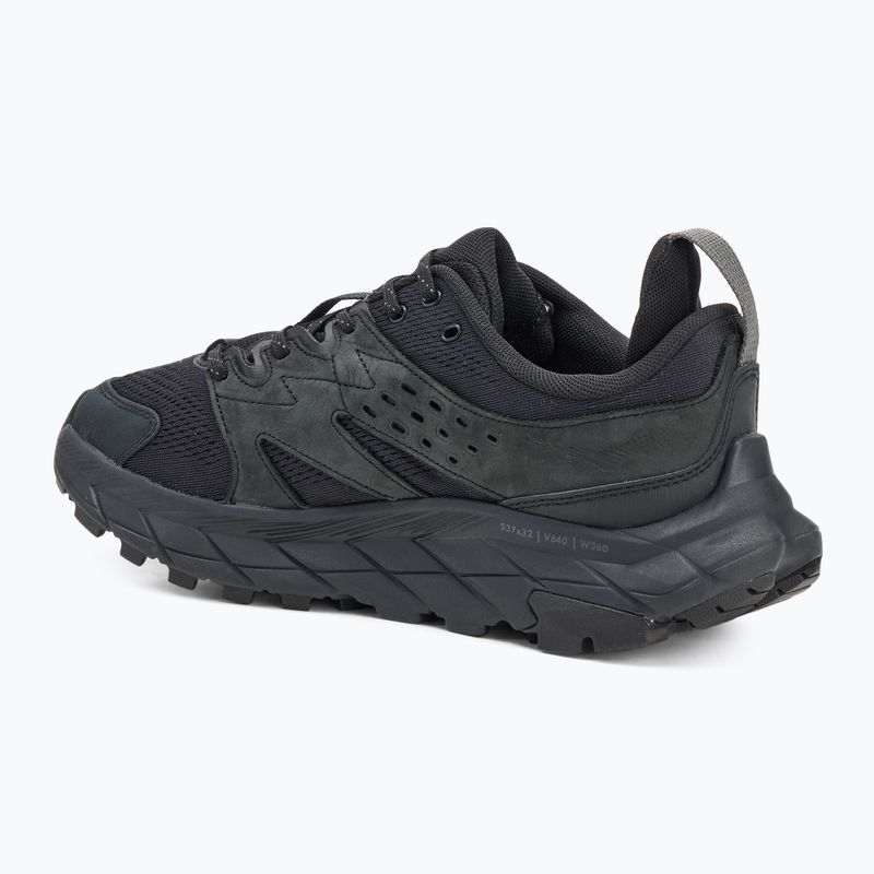 HOKA scarpe da trekking da uomo Anacapa Breeze Low nero/nero 3