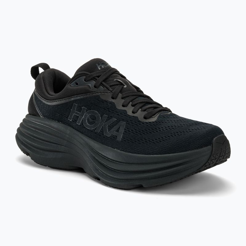 Scarpe da corsa da donna HOKA Bondi 8 nero/nero