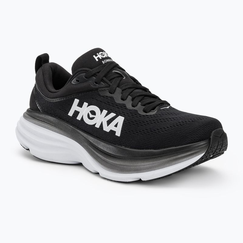 Scarpe da corsa da donna HOKA Bondi 8 nero/bianco