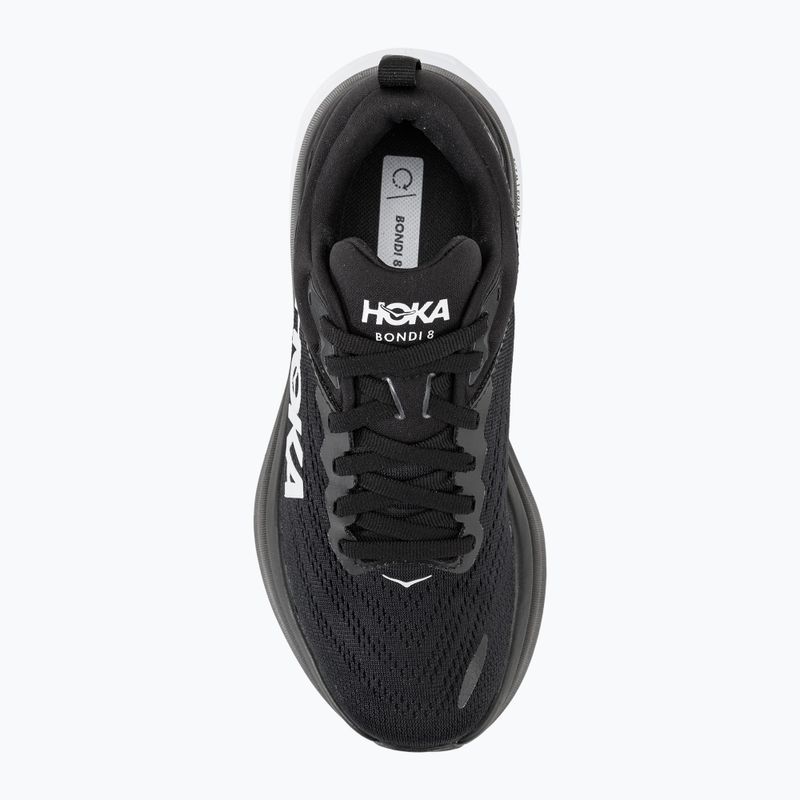 Scarpe da corsa da donna HOKA Bondi 8 nero/bianco 6