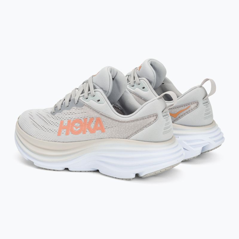 Scarpe da corsa da donna HOKA Bondi 8 harbor mist/lunar rock 3