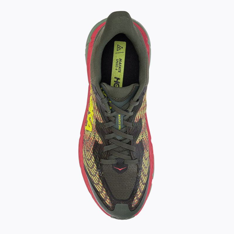 Scarpe da corsa HOKA Mafate Speed 4 da uomo, timo/fiesta 6