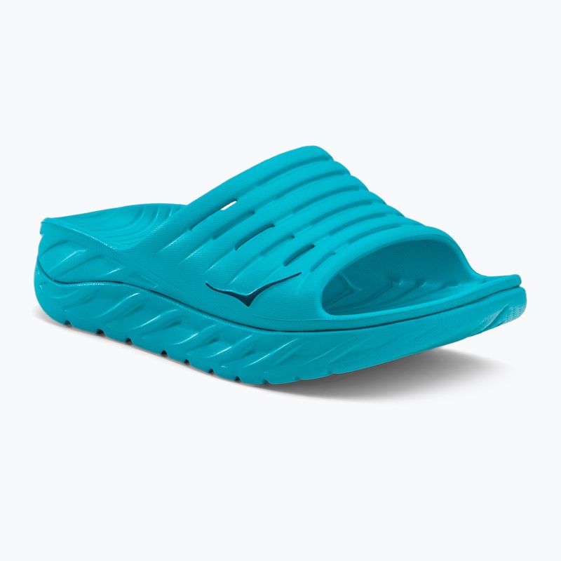 HOKA Ora Recovery infradito blu scuba/bellwether blu